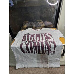 American Classic Apparel Company Preshrunk Size Large The Aggies Are Coming...